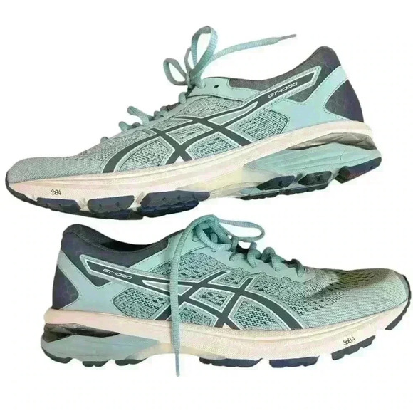 Asics Gt-1000 6 Women’s Running Shoes Porcelain/Smoke Blue  Size 10.5 - Picture 15 of 16